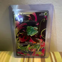 The Pokemon Company Shrouded Fable Bulbasaur 151/142 IR Full Art Holo EN 80HP - Image 1