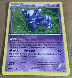 Pokemon TCG Meowstic XY48 Black Star Promo Holo - Image 2
