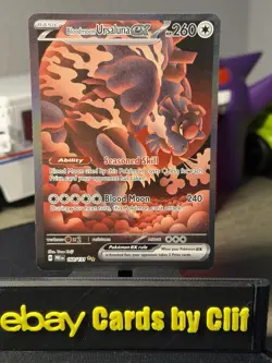 NM+ Bloodmoon Ursaluna ex 168/131 SIR Full Art Holo, SV: Prismatic -Pokemon TCG - Image 3