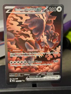NM+ Bloodmoon Ursaluna ex 168/131 SIR Full Art Holo, SV: Prismatic -Pokemon TCG - Image 4