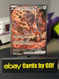 NM+ Bloodmoon Ursaluna ex 168/131 SIR Full Art Holo, SV: Prismatic -Pokemon TCG - Image 5