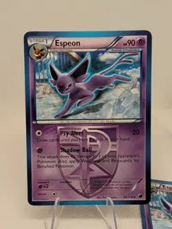 Pokemon TCG Espeon (Team Plasma) 48/116 Plasma Freeze Regular - Image 2