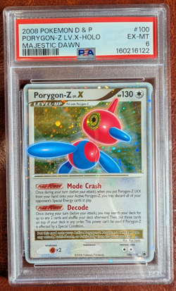 PSA 6 - Porygon-Z Lv.X - Pokemon Majestic Dawn (2008) - Image 1