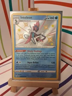 Inteleon SV027/SV122 Shining Fates: Shiny Vault Holo Pokemon TCG - Image 1