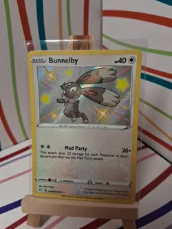 Pokemon TCG - Bunnelby SV097/SV122 - Shining Fates Baby Shiny Vault - Image 1
