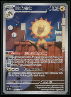 Heliolisk 229/217 Ascended Heroes Holo NM/M Pokemon - Image 1