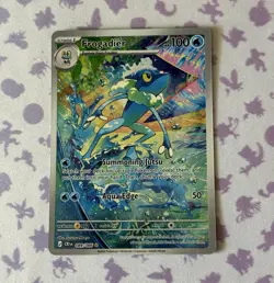 Frogadier Chaos Rising 089/086 Illustration Rare Holo EN 2026 Pokemon TCG - Image 1