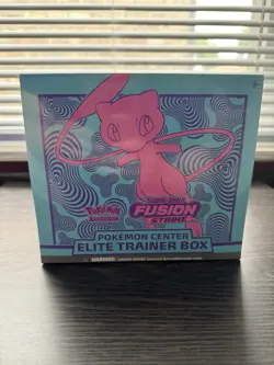 Fusion Strike Pokemon Center Elite Trainer Box ETB Exclusive New Factory Sealed - Image 1