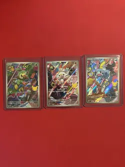 First Partner Series 2 Grookey, Scorbunny and Sobble Gen 8 starters Pokemon TCG - Image 1