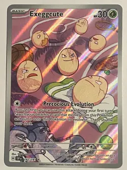 POKEMON EXEGGCUTE ILLUSTRATION RARE SURGING SPARKS 192/191 NM - Image 1