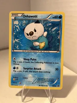 Oshawott BW08 Black & White Holo Promo Pokemon TCG English 2011 - Image 1