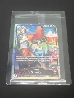 PSA One Piece Card Game Shanks OP09-001 Holo Promo July 2025 Sealed - Image 1