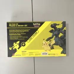 Pokemon TCG Pikachu & Zekrom-GX Premium Collection Box 10 Booster Packs - Image 4