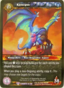 World of Warcraft TCG - War of the Elements Epic/Rare Karte aussuchen - WoW - Image 1
