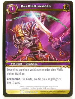 World of Warcraft TCG - Trommeln des Krieges Common Karte aussuchen - WoW - Image 5