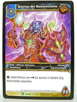 World of Warcraft TCG - Felder der Ehre - Uncommon Karte aussuchen - WoW - Image 1