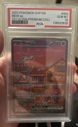 2023 Pokemon SVP Promo 151 Ultra-Premium Collection #053 Mew Ex PSA 10 - Image 3
