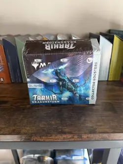 MTG Tarkir Dragonstorm Collector Booster Box 12 Packs Factory Sealed - Image 1