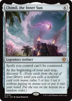 Chimil, the Inner Sun (M) #137 Commander: Lorwyn Eclipsed MTG NM - Image 1