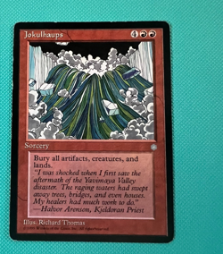 Jokulhaups - Ice Age - MTG - Magic the Gathering - MP - Image 1