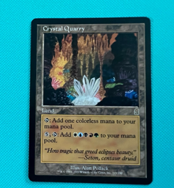Crystal Quarry - Odyssey - MTG - Magic the Gathering - Image 1