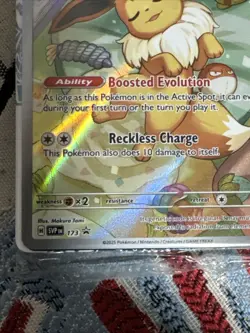 Pokemon Prismatic Evolutions Eevee Promo Card Sealed SVP 173 (SEALED) MINT RARE! - Image 3