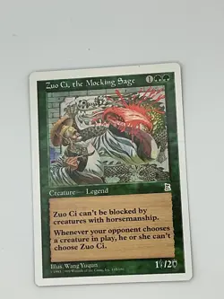 Zuo Ci, the Mocking Sage Portal 3K MTG NM Free shipping with tracking MJ - Image 1