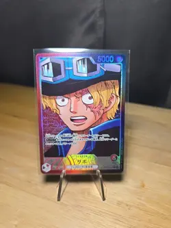 Sabo OP13-004 L Alt Art Carrying on His Will - Japanese One Piece Card Game - Image 1