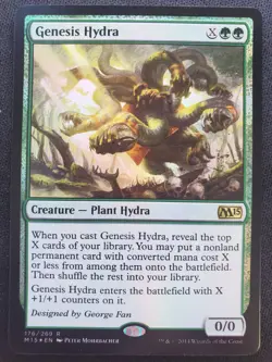 Genesis Hydra - Foil - Core Set: 2015 *NM* Near Mint MTG - Image 1