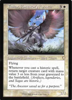 x1 Teshar, Ancestor's Apostle R MTG Commander: The Brothers' War M/NM, English - Image 1