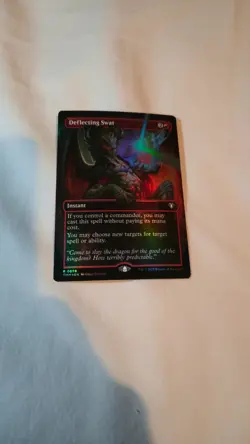 Mtg - Magic The Gathering - Deflecting Swat - Borderless Frame Break Foil - Image 4