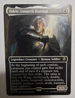 Odric, Lunarch Marshal (Borderless) Innistrad Remastered Regular - Image 1