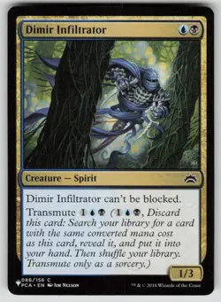 Dimir Infiltrator Common The List Reprints 086/156 MTG Near Mint 2020 - Image 1