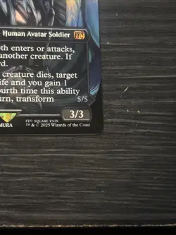 MTG - Sephiroth, Fabled SOLDIER (0317) (Borderless) M FINAL FANTASY 317 NM - Image 5