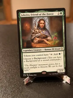 MTG Jaheira Friend of the Forest CLB 237 Rare NM Commander Legends Baldur’s Gate - Image 1