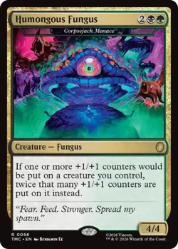 NM Humongous Fungus, MTG, TMNT Commander, Magic the Gathering, 56 - Image 1