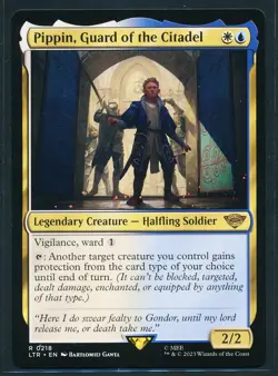 Pippin, Guard of the Citadel - Magic MTG 2023 Lord of the Rings NM/M - Image 1