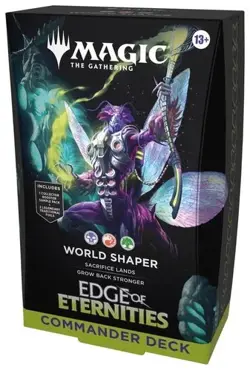 World Shaper - Edge of Eternities Commander Deck - Sealed New - MTG NICE!! - Image 1