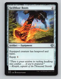 Swiftfoot Boots U Starter Commander Decks 279 NM - Image 1