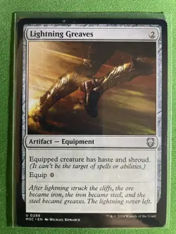 ⚡ Lightning Greaves #298 (NM) – Modern Horizons 3 (M3C) MTG Commander Staple 🔥 - Image 1