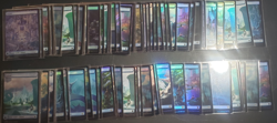 Magic the Gathering Bulk Lot - 410 Foil Full Art Lands Various Sets - Near Mint - Image 3