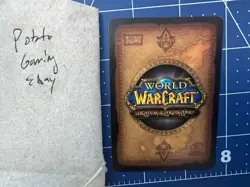 World of Warcraft TCG Spectral Tiger Unscratched Card (Mount) - Image 2