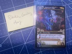 World of Warcraft TCG Spectral Tiger Unscratched Card (Mount) - Image 3