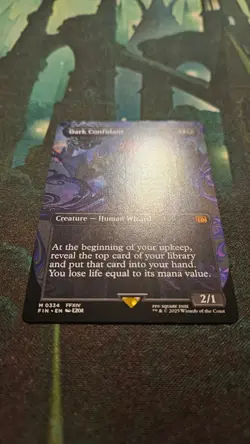 Dark Confidant Borderless Final Fantasy FIN Magic the Gathering MtG - Image 2