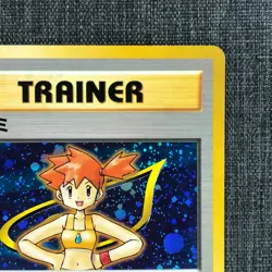 Misty TRINER Rare Pokemon TCG Japanese old back cards (1996) JP1346 - Image 3