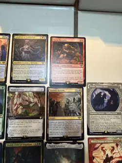 MTG Lord of the Rings LTR Lot of 21 Rare Cards | Shelob Foil, Sauron Showcase - Image 3