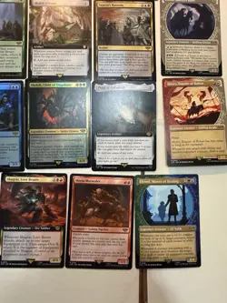 MTG Lord of the Rings LTR Lot of 21 Rare Cards | Shelob Foil, Sauron Showcase - Image 4