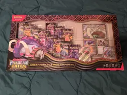 Pokemon TCG: Paldean Fates Great Tusk ex & Iron Threads ex Premium Collection - - Image 1
