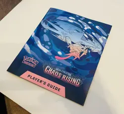 Pokemon chaos rising players guide ETB booklet - Image 1