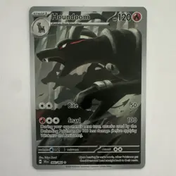 Houndoom 066/064 Shrouded Fable Illustration Rare Full Art Holo Stage 1 120HP - Image 1